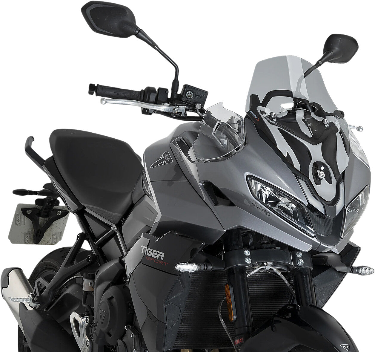 Puig R-Racer Windscreens Windshield/Windscreen 22522H - Smoke Sport Tri