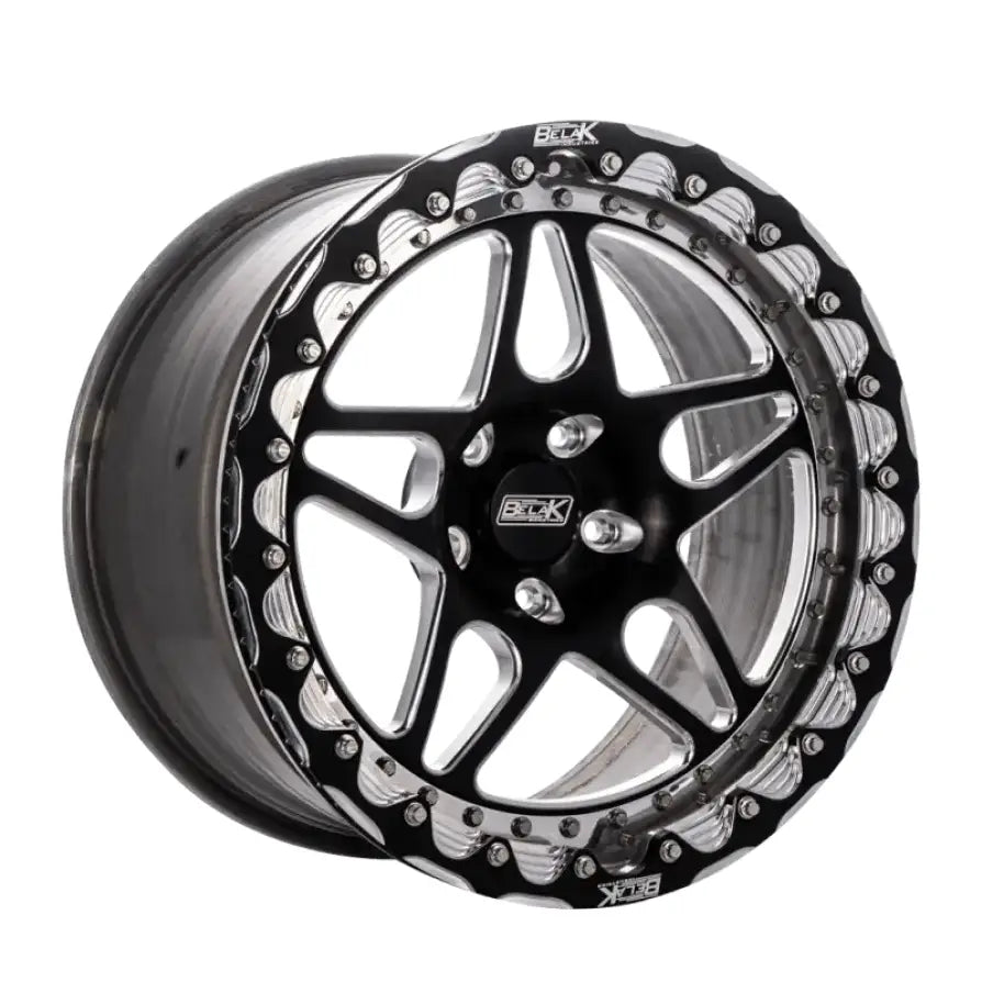 Belak 15x11 GTR Rear Wheel (OEM Small Brake Kit Req) / 5x114.3 BP / Series 3 Wheel- Single Beadlock - RV and Auto Parts