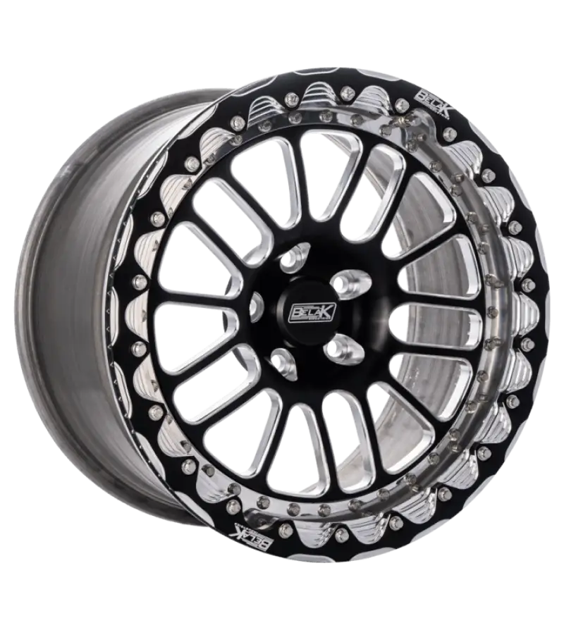 Belak 15x11 GTR Rear Wheel (OEM Small Brake Kit Req) / 5x114.3 BP / Series 2 Wheel- Single Beadlock - RV and Auto Parts