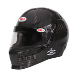 Black carbon fiber racing helmet Bell BR8 Air Carbon size 59 for top safety and style