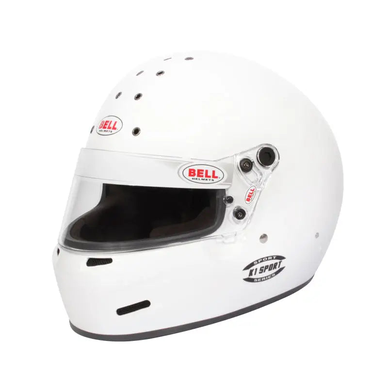 Bell K1 Sport SA2020 V15 Brus Helmet - Size 60 (White) - Truck & Automotive