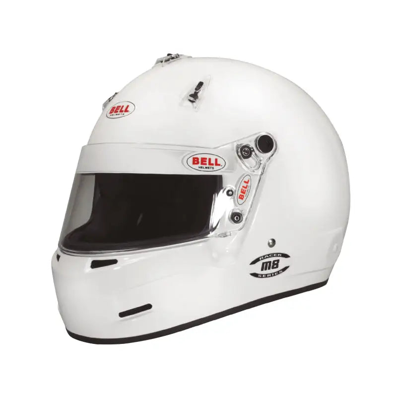 Bell M8 SA2020 V15 Brus Helmet - Size 58-59 (White) - Truck & Automotive