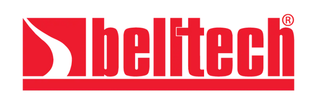 Red Beltech logo on Dodge Ram 09-12 2.5in Front Strut Spacer with lifetime warranty