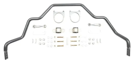 Gray sway bar with mounting hardware for Belltech anti-swaybars reduces body roll on GM Silverado