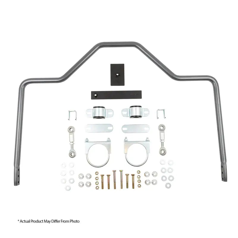 Gray metal sway bar kit for Belltech anti-swaybars to reduce body roll in Silverado Siera
