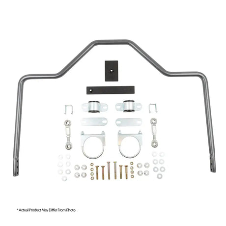Gray metal sway bar kit for Belltech anti-swaybars to reduce body roll in Silverado Siera