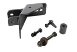 Black metal bracket and fasteners for rear drop pro coil spring set on Ram 1500