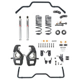 Car suspension kit featuring lowering kit and street performance shocks for 2WD/4WD Ram 1500