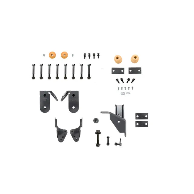 Automotive suspension lift kit components for Belltech 2019+ Ram 1500 with street performance shocks