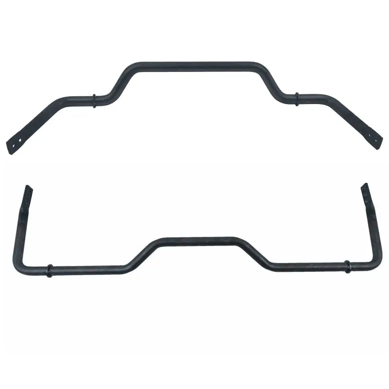 Black metal sway bars for Belltech 2019+ Ram 1500 lowering kit with street performance shocks