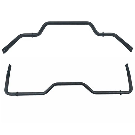 Black metal sway bars for Belltech 2019+ Ram 1500 lowering kit with street performance shocks