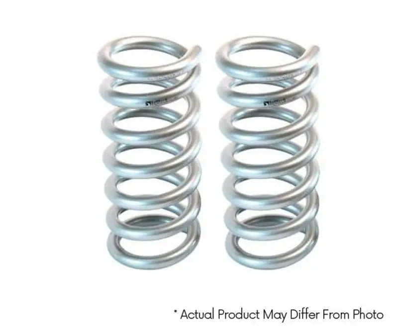 Silver coil springs for Toyota Tundra Belltech coil spring set replacement