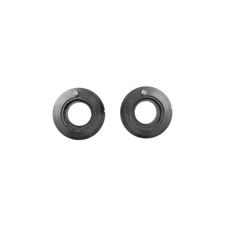 Black circular collars from Belltech Coilover Kit for 2019+ Ram 1500 trucks