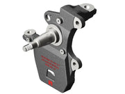 Gray metal steering knuckle for Belltech Drop Spindle Set on 97-03 F-150 EXP NAV 2WD