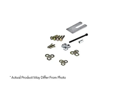 Assorted hardware components in the Belltech Hanger Kit for GM C-1500/2500 Ext Cab