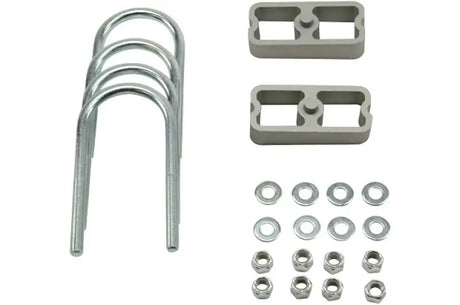 Belltech LOWERING BLOCK KIT 1inch WITH 2 DEGREE ANGLE - Truck & Automotive