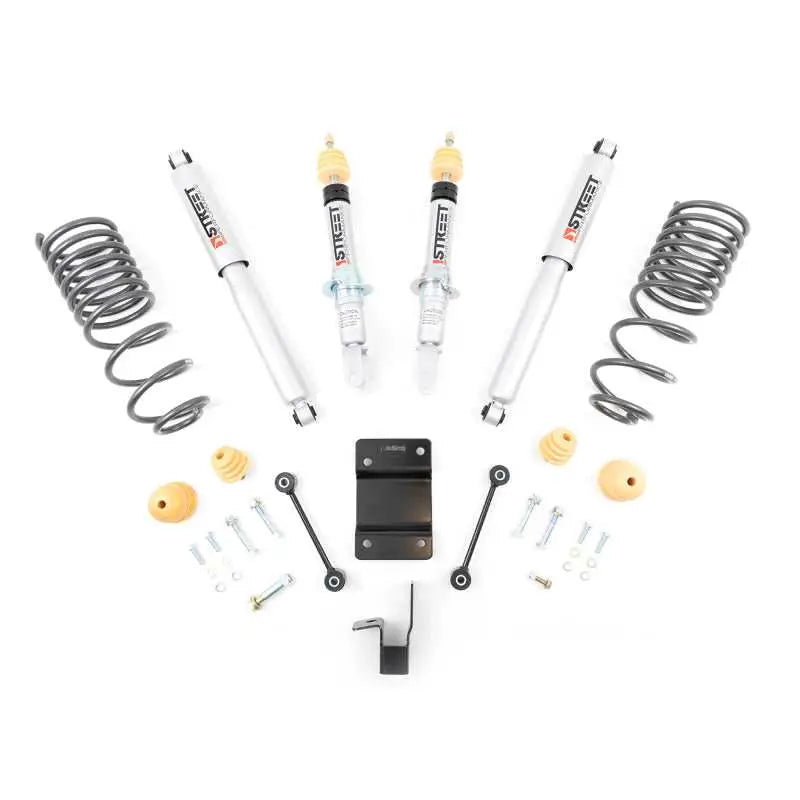 Belltech LOWERING KIT 09-18 Dodge Ram 4WD 1500 Quad/Crew Cabs 2inF / 4inR - RV and Auto Parts