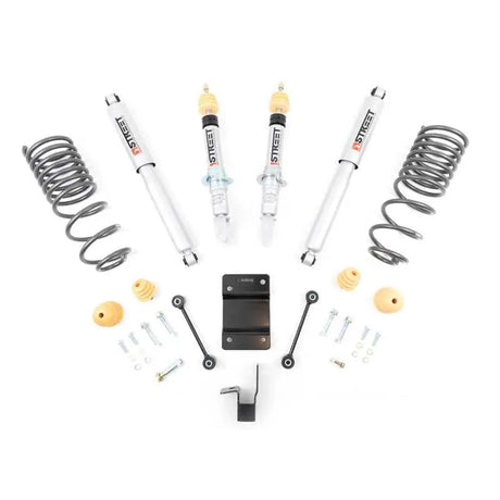 Belltech LOWERING KIT 09-18 Dodge Ram 4WD 1500 Quad/Crew Cabs 2inF / 4inR - RV and Auto Parts