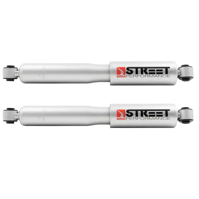 Belltech LOWERING KIT 2019 + GM Silverado/Sierra 1500 2WD/4WD -2-4in F / -4in R w/ Street Perf Shocks - Truck &