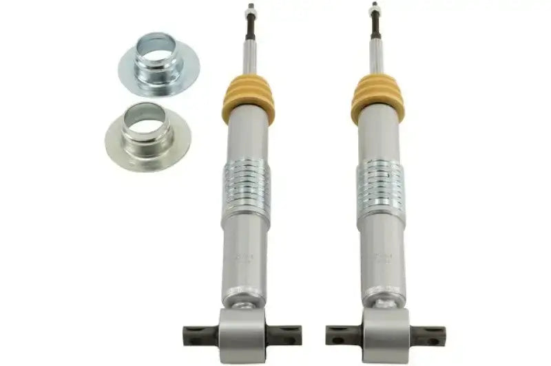 Belltech LOWERING AND LIFTING SHOCK 2014+ Silverado/Sierra -2inch to +2inch with adjustable height, chrome piston rods, and Teflon guide bushings.