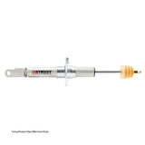 Belltech LOWERING AND LIFTING SHOCK for 2014+ Silverado/Sierra, -2inch to +2inch, Silver Adjustable Front Strut with Belltech and Street Performance branding.