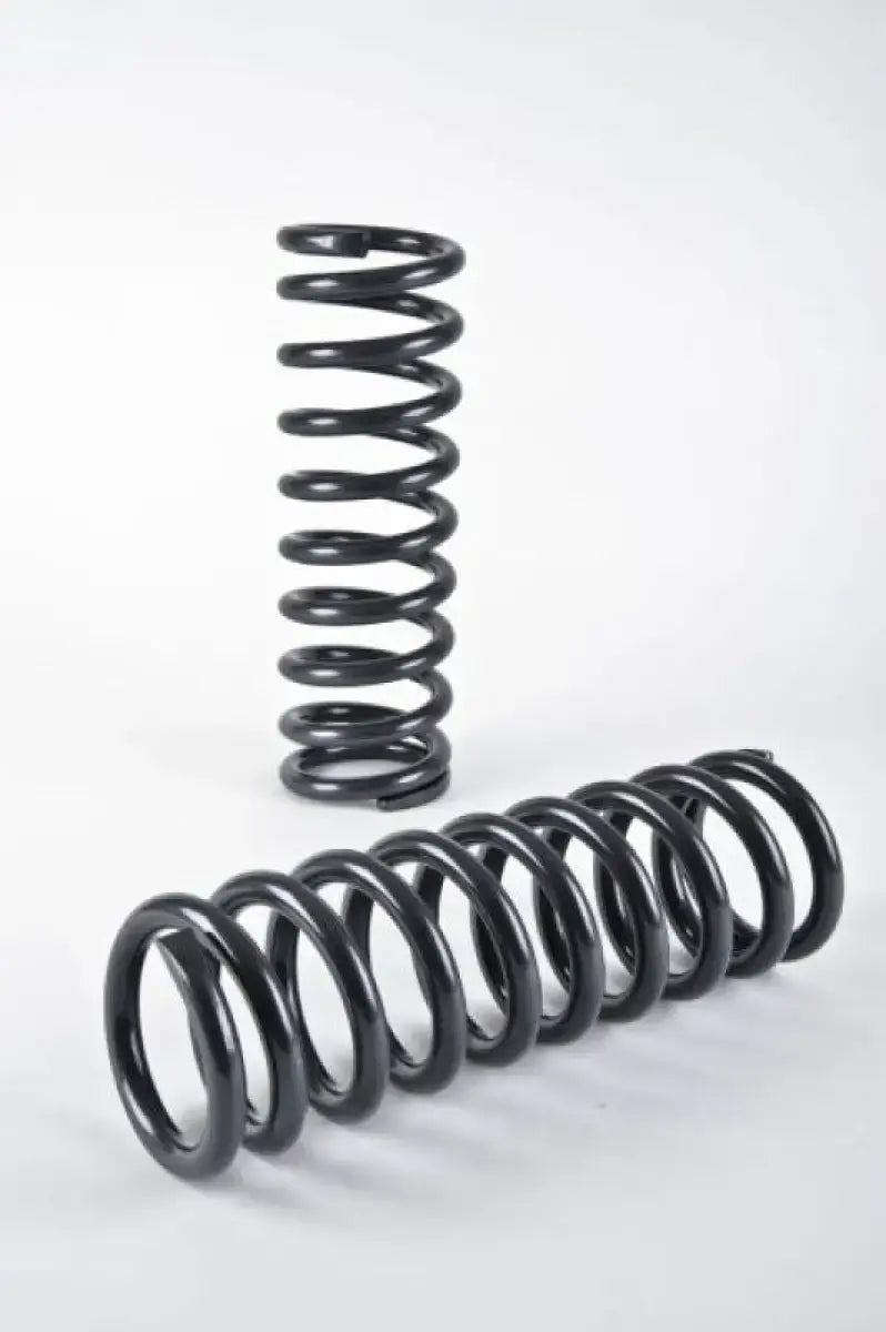 Black coil springs from Belltech muscle car spring set for 78-88 El Camino Malibu