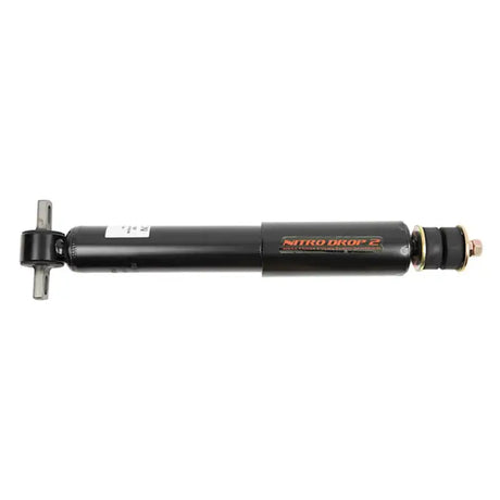 Belltech SHOCK ABSORBER NITRO DROP 2, designed for trucks and SUVs, ideal for enhancing comfort and performance; features metal dust boots, chrome piston rods, and low friction Teflon seals; perfect for automotive, RV, off-road, marine, and truck accessories applications.