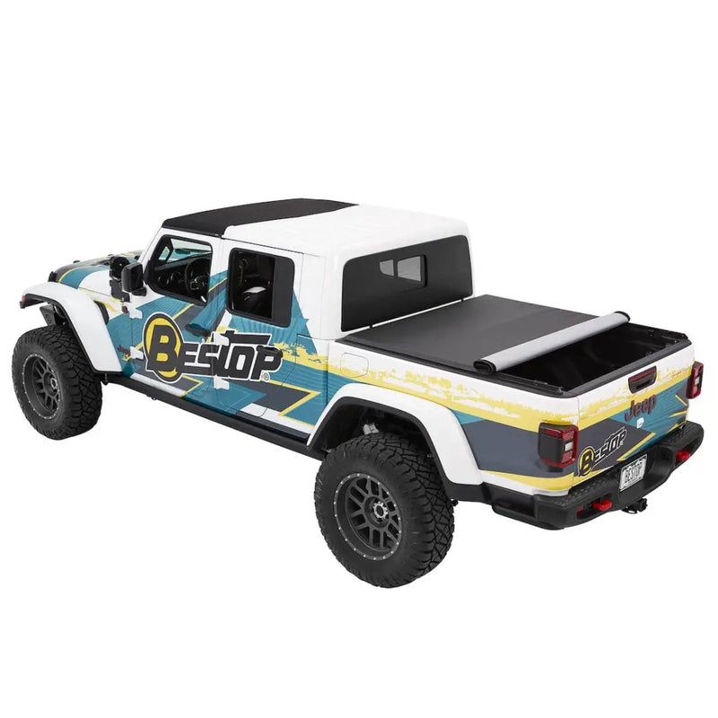 Bestop Limited Lifetime Warranty Tonneau Cover 19280-17 - EZ-Roll Toneau 20 Gladiator