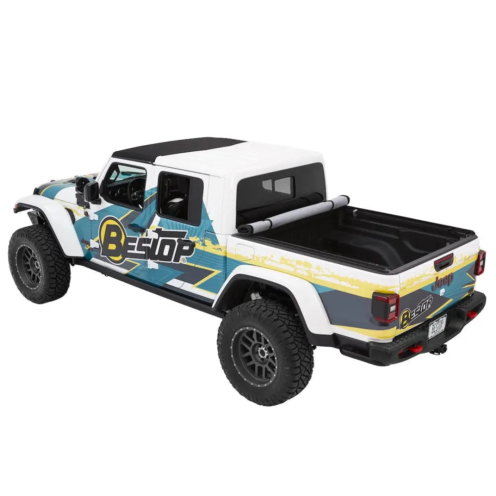 Bestop Limited Lifetime Warranty Tonneau Cover 19280-17 - EZ-Roll Toneau 20 Gladiator