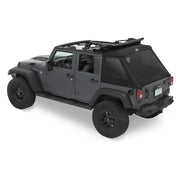 Bestop Limited Lifetime Warranty Soft Top 54423-17 - Jeep Branded Trektop JK
