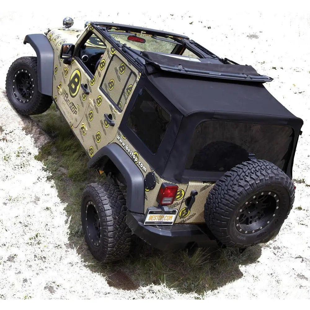 Bestop Limited Lifetime Warranty Soft Top 54823-17 - Supertop NX Acrylic