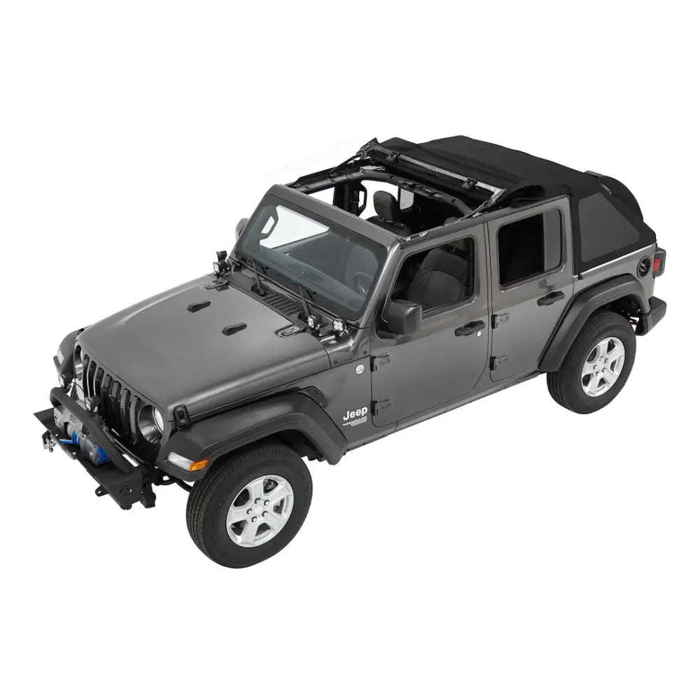 Bestop Limited Lifetime Warranty Soft Top 56863-17 - TT NX 18 JL 4DR Twill