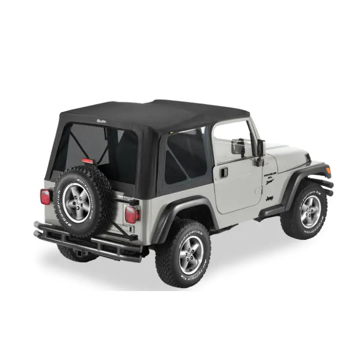 Bestop Requires Factory Original Hardware Soft Top 51180-15 - Skn Tnt Wind NO DR