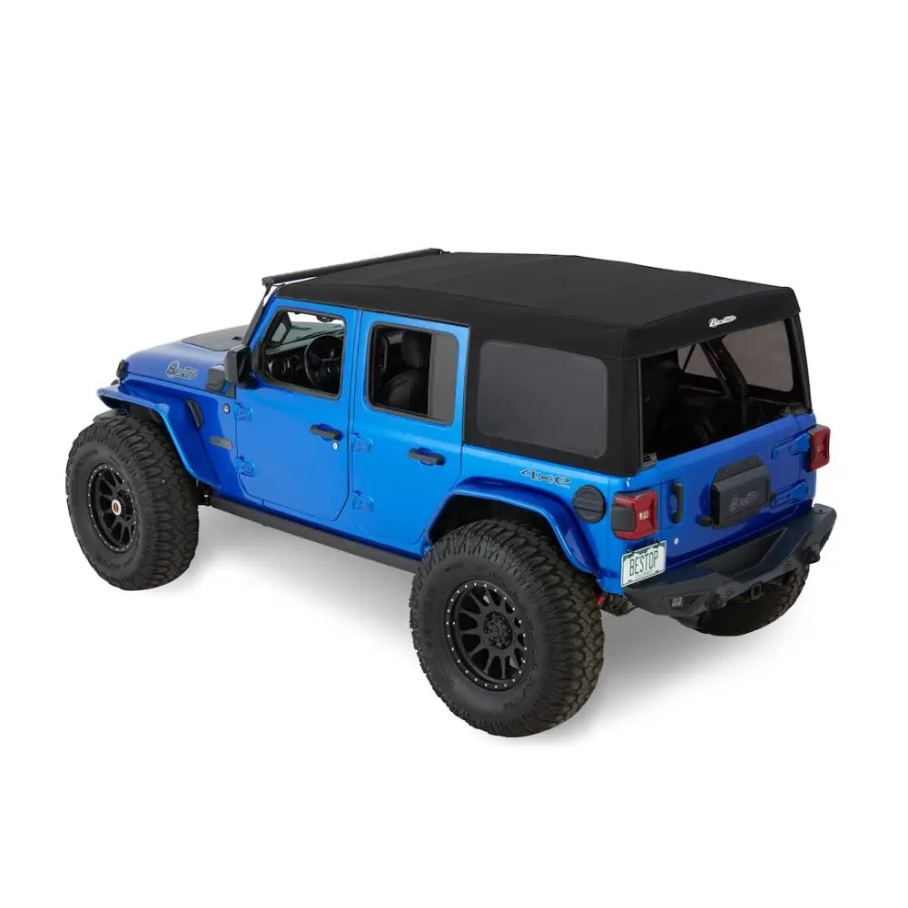 Bestop Zipper-Less Operation Soft Top 54726-17 - Supertop Squareback