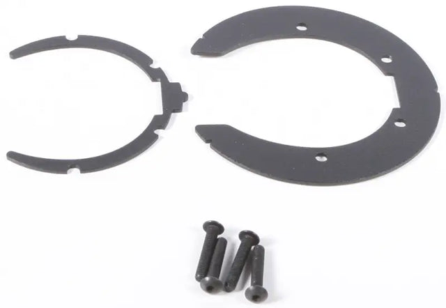 Dark gray metal mounting hardware for BF14 Tanklock Mount in tough, reliable design