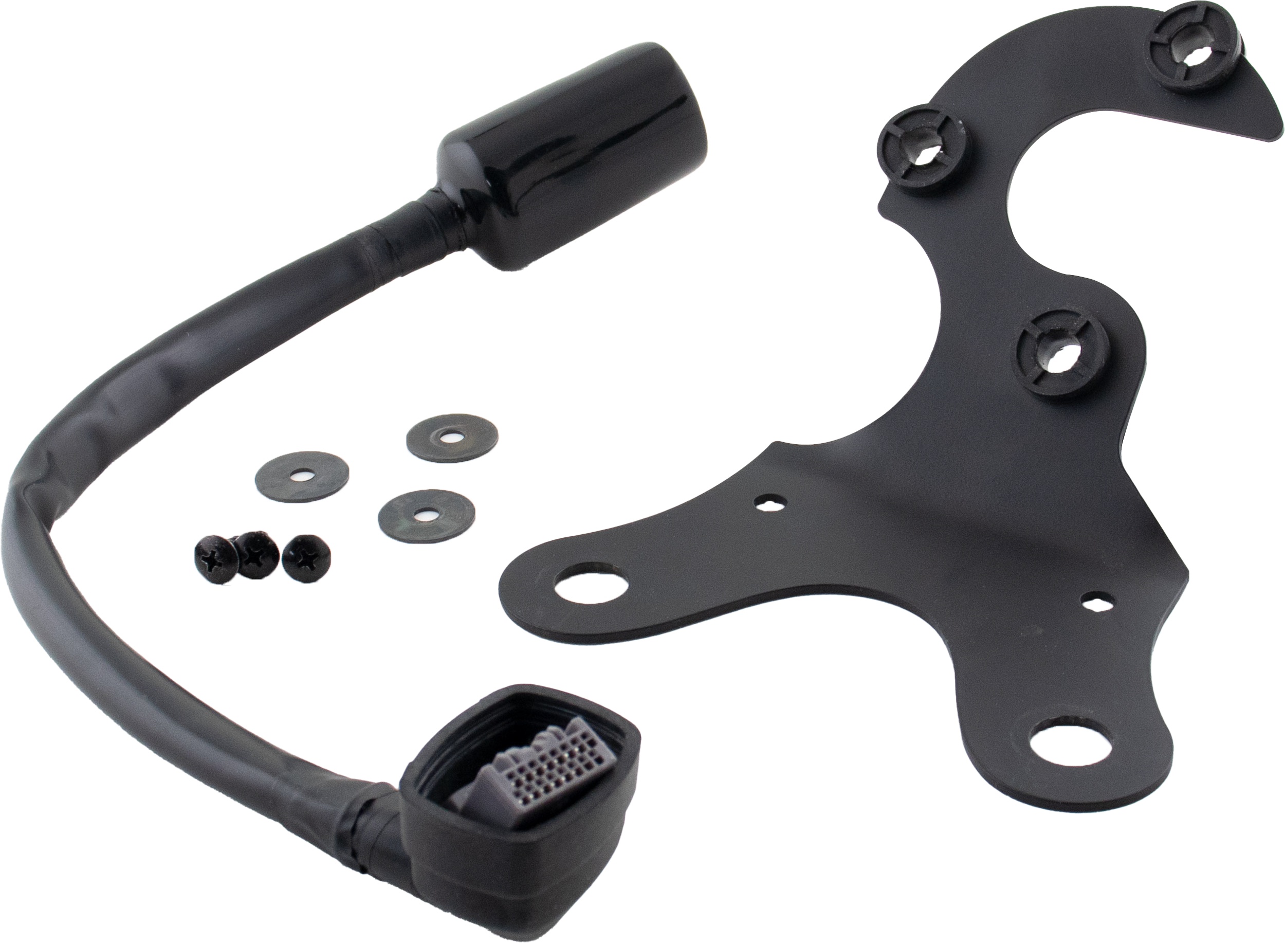 Dl 04b Speedo Bracket/Wire Kit Black Yam