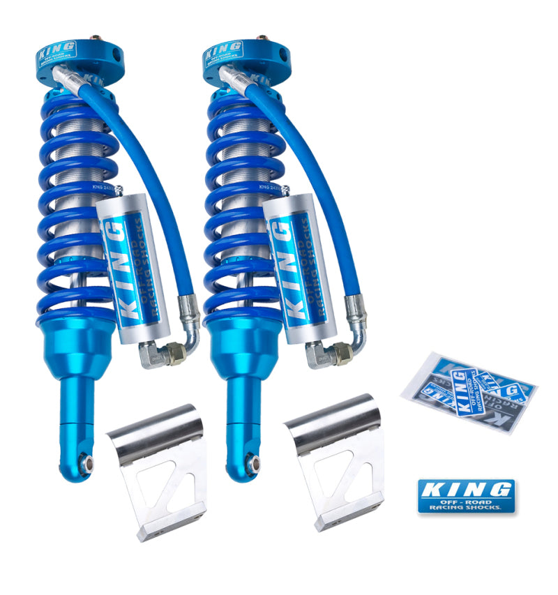 King Shocks 25001-119 King Shocks 2005+ Toyota Tacoma (6 Lug) Front 2.5 Dia Remote Reservoir Coilover (Pair)