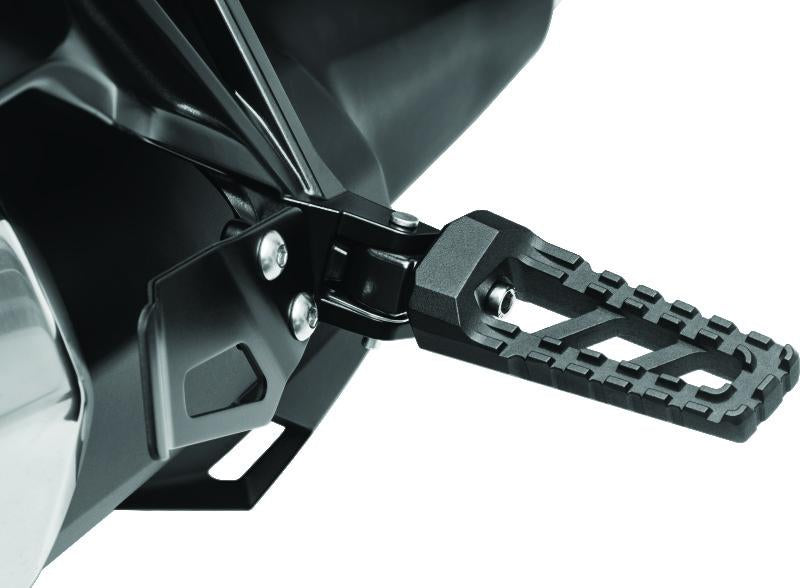 Kuryakyn 8938 Kuryakyn Footpeg Adpt Rear S Bk Af Twin - 8938