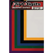 BG3RED Number Plate Backgrounds Red 3/Pk