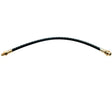 Black rubber brake hose with brass fittings for BH11146 Raybestos Brake Hose replacement