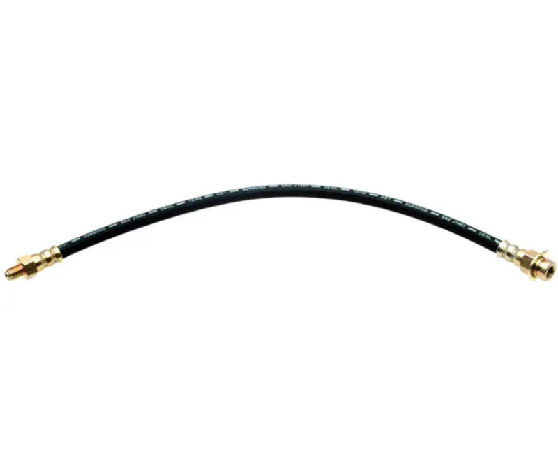 Black rubber brake hose with brass fittings for BH11146 Raybestos Brake Hose replacement