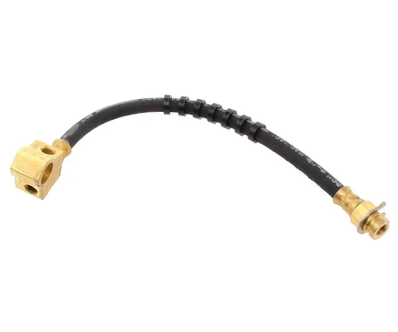 Black rubber brake hose with brass fittings for BH36775 Raybestos Hydraulic Brake System