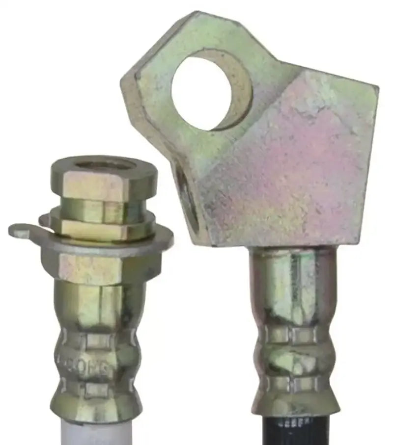 Two metal hydraulic brake lines for BH36833 Raybestos Hardware Hydraulics system