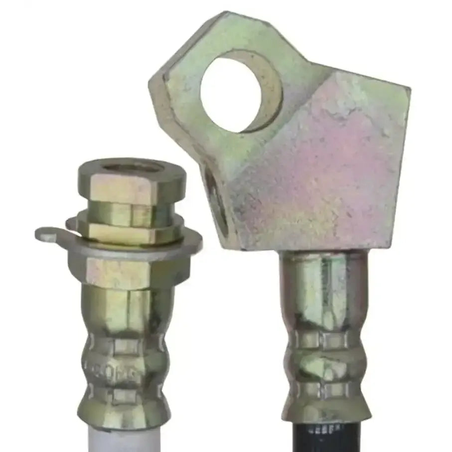 Two metal hydraulic brake lines for BH36833 Raybestos Hardware Hydraulics system