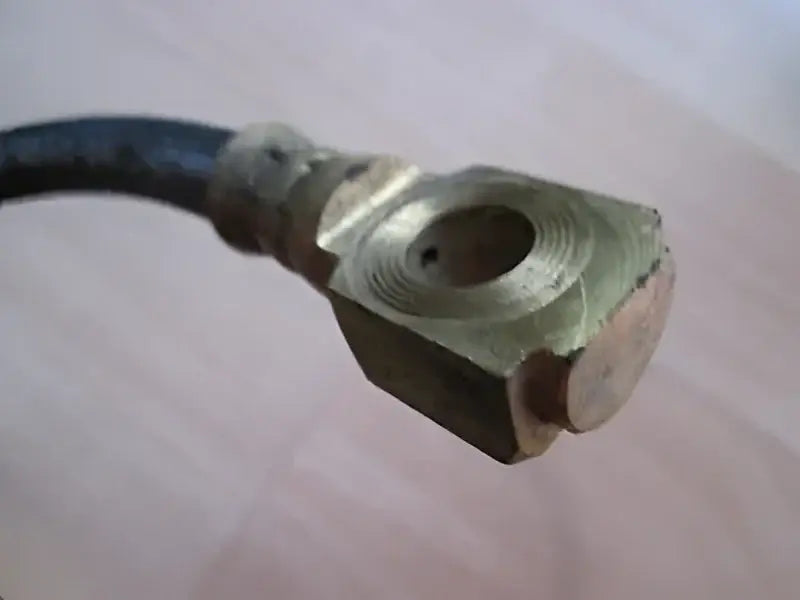 Brass hydraulic hose fitting for BH380048 Raybestos hydraulic brake hose replacement