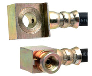 Two metal brake line fittings for BH380072 Raybestos Hydraulic Brake Hose