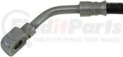 Silver metal brake hose from BH380191 Raybestos Hardware Hydraulics for reliable braking