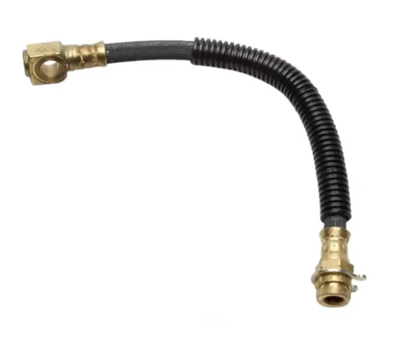 Black rubber brake hose with brass fittings for BH380294 Raybestos Brake Hose replacement