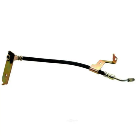 Black BH380308 Raybestos Brake Hose with metal brackets for durable stopping power