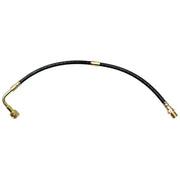 Black rubber brake hose with brass fittings for BH38065 Raybestos Hydraulic Brake Hose